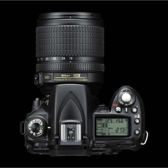 Nikon D90 DSLR Camera w/ 50mm 1.8 & 18-105mm 3.5-5.6 Lenses - Picture 2 of 14